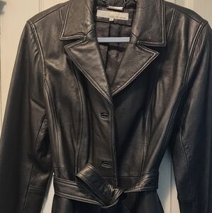 Wilsons Leather Black Jacket